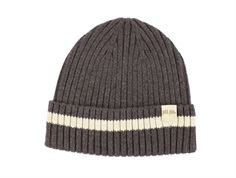 Petit Piao dark oak knitted hat